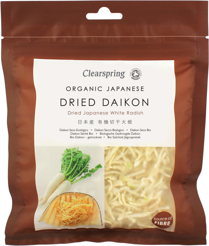 Sengiri Daikon (getrockneter Rettich), BIO, Clearspring, 30g